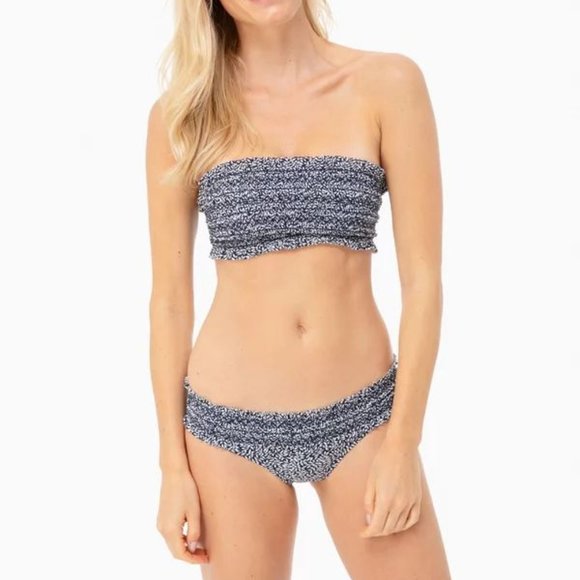Tory Burch Other - NWT Tory Burch Costa Bandeau Bikini Set Stretchy